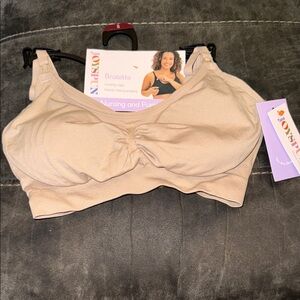 Nursing & Pumping Bralette - Beige Comfort Fit